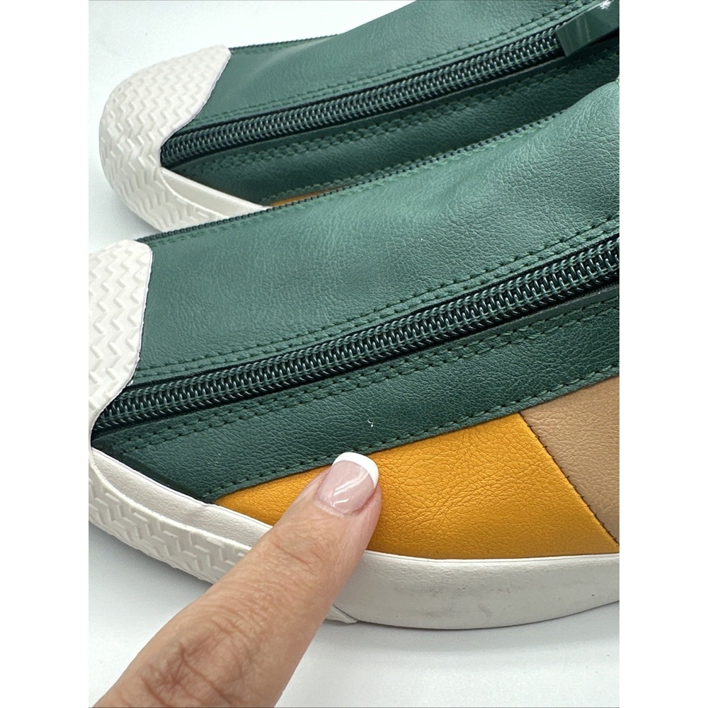 Men Color Leather Shoes Slip on Loafers Shoes Soft Sole Casual Pump Shoes - Picture 13 of 14